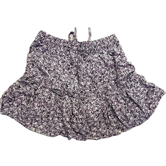 Zara Dresses & Skirts - Zara Purple Floral Skort